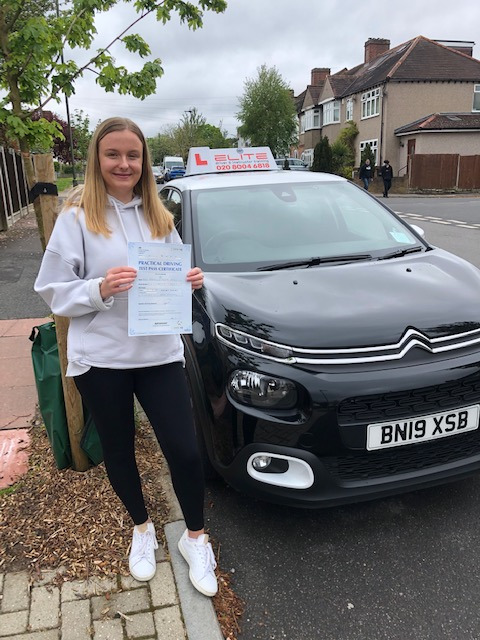 Abrielle passed with Sue