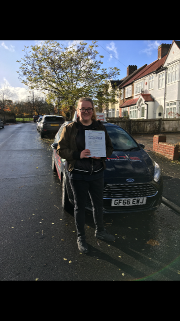 Huge congratulations to Graham's pupil Charley for a fantastic #testpass yesterday at #WestWickham Test Centre. #drivinglessons #Croydon