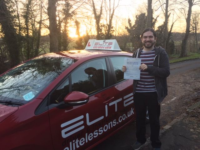 Congratulations on an awesome #firsttimepass for Sue's pupil Luke at #WestWickham test centre! #Croydon #drivinglessons #ELITEinstructors
