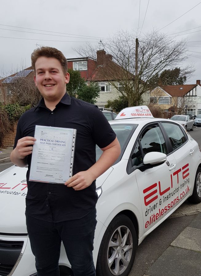 Congratulations to Kim's pupil Alex for a great #drivingtest pass at #Ashford Test Centre, awesome drive!
