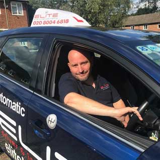 Ian Sedgwick Elite driving instructor Redhill Surrey