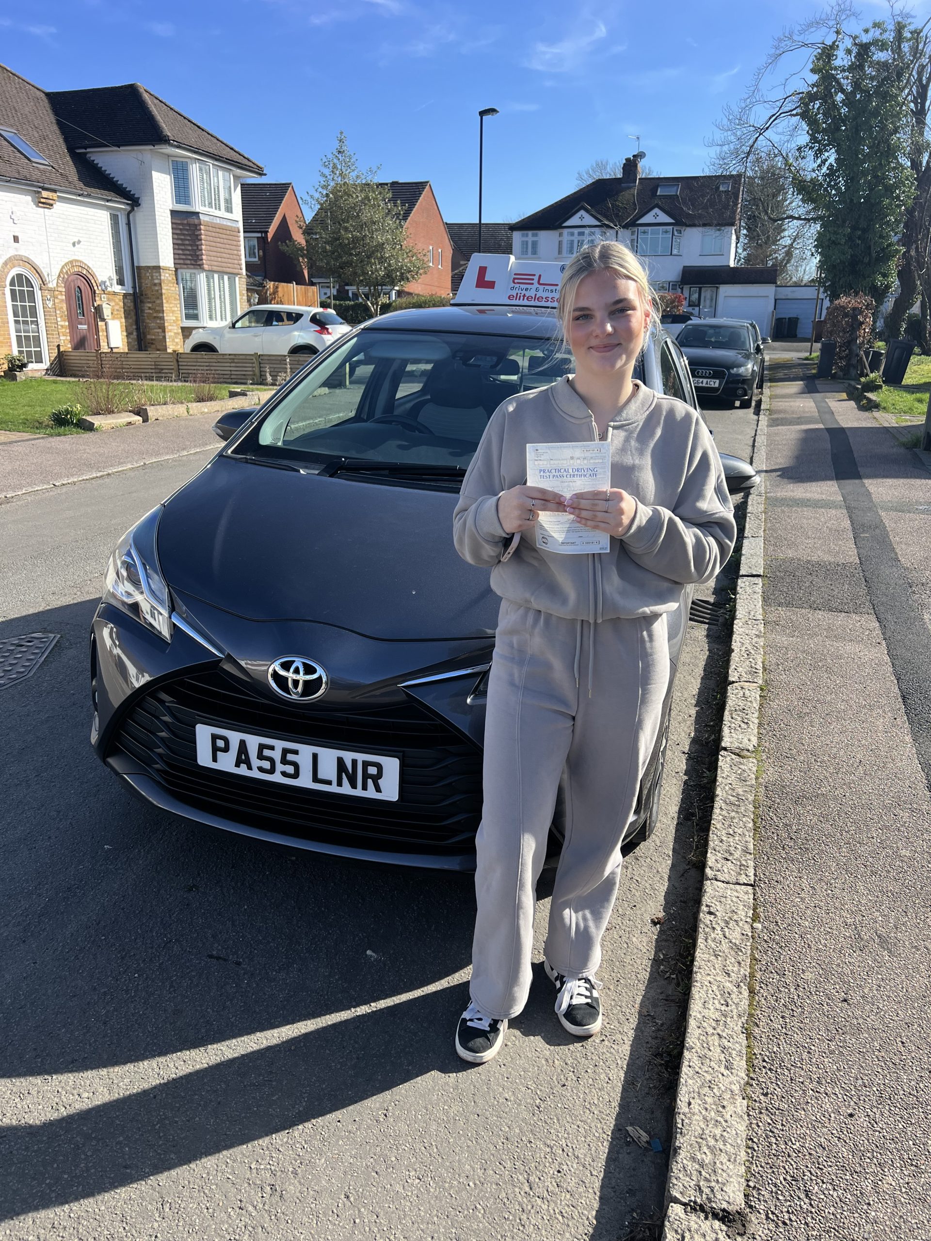 Peyton passed the Sue