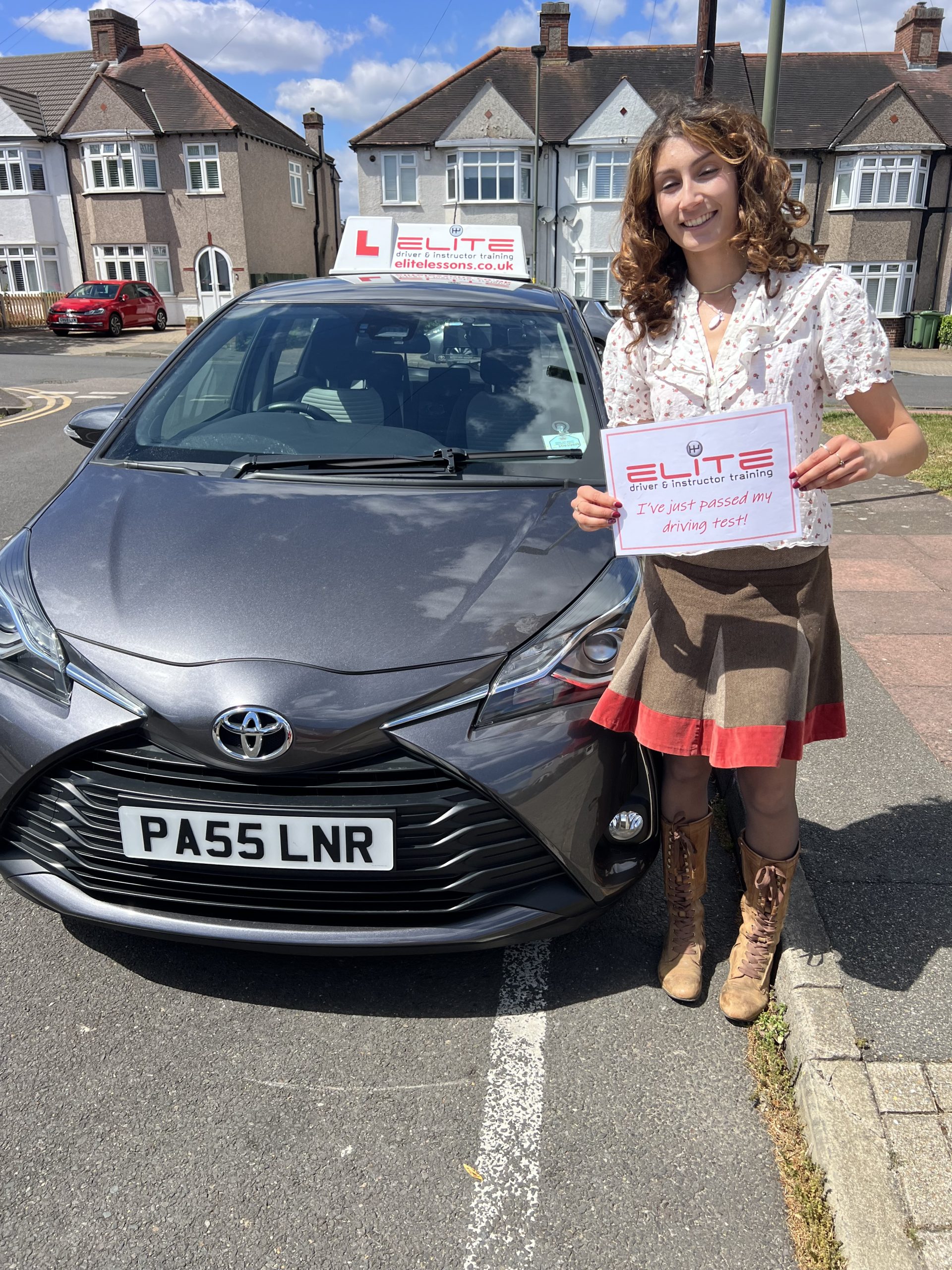 Cadence took manual lessons with Sue in Croydon