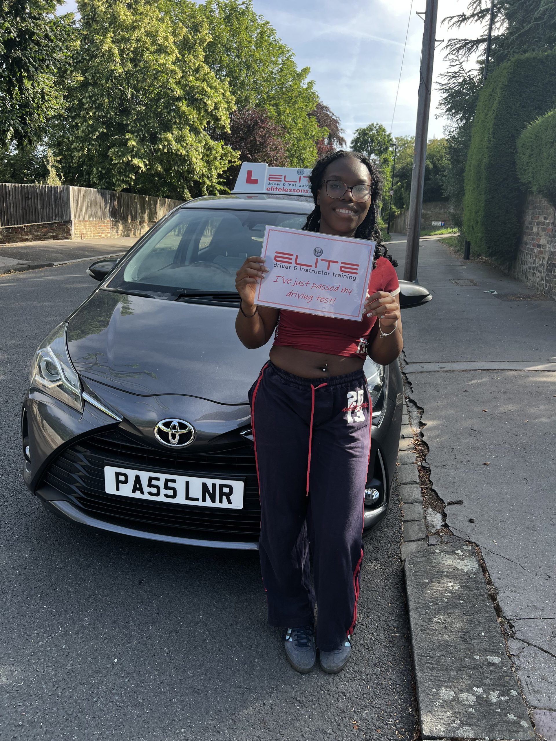 Aviniya passed after taking lessons with instructor Sue in Croydon