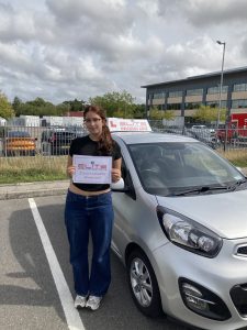 Katya took manual driving lessons with Gary in Crawley Katya took manual driving lessons with Gary in Crawley