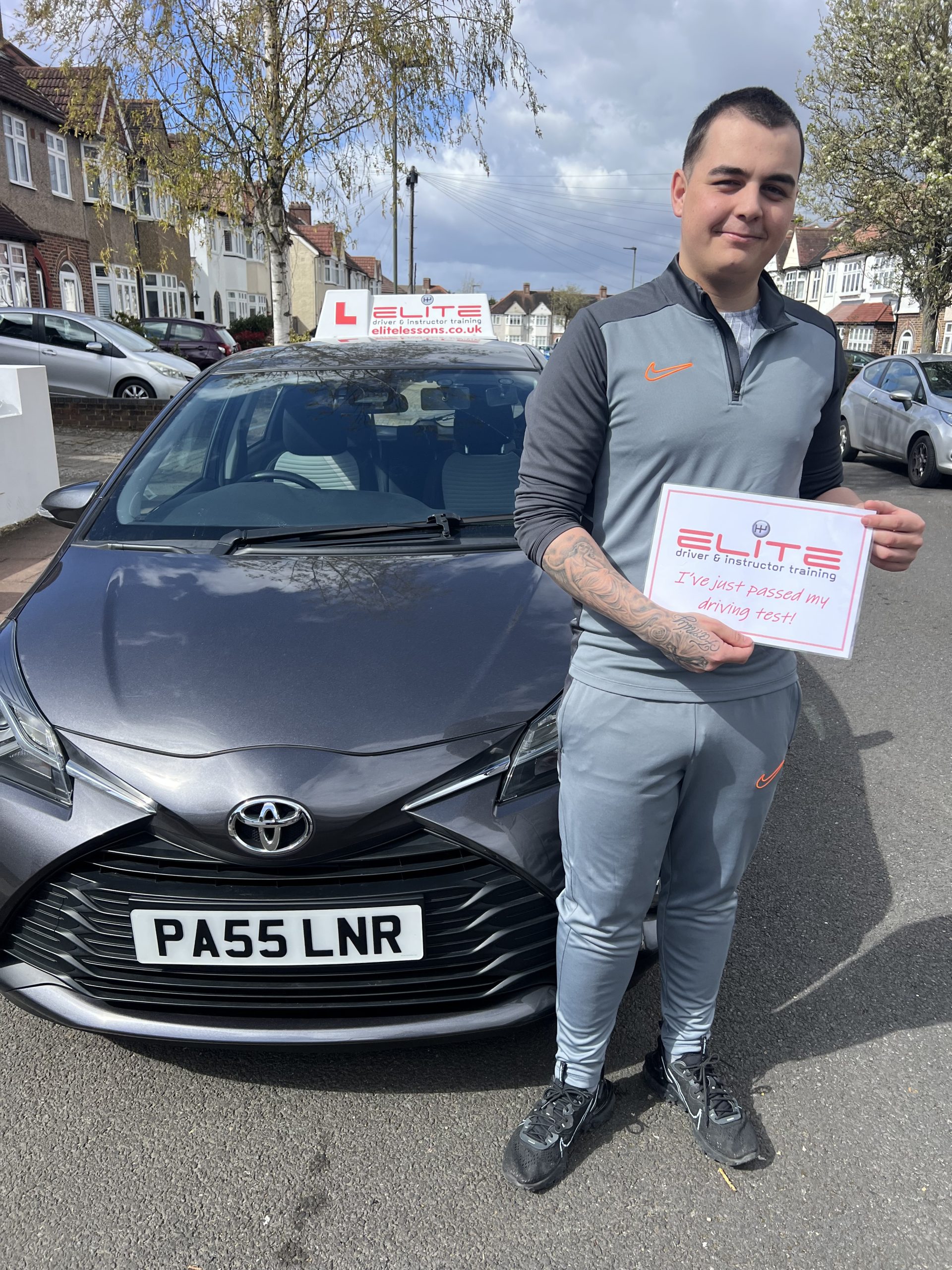 Hayden passed after taking manual driving lessons in Croydon with instructor Sue