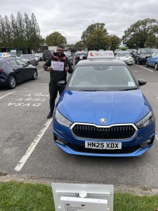 Nadeem took manual driving lessons with Damir in Redhill
