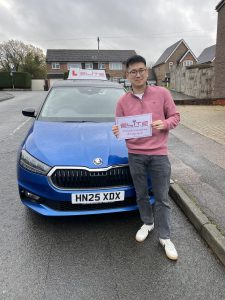 Harvey took manual driving lessons in Reigate with Damir Harvey took manual driving lessons in Reigate with Damir