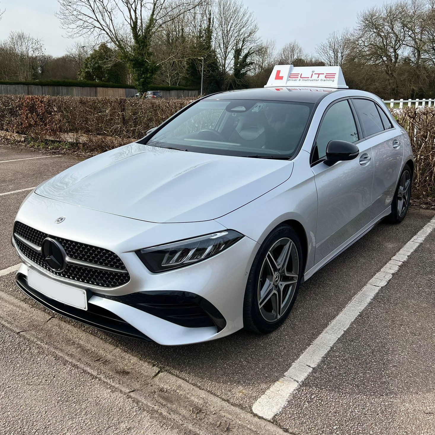 Sophia automatic driving lessons Crawley Mecedes-A-Class